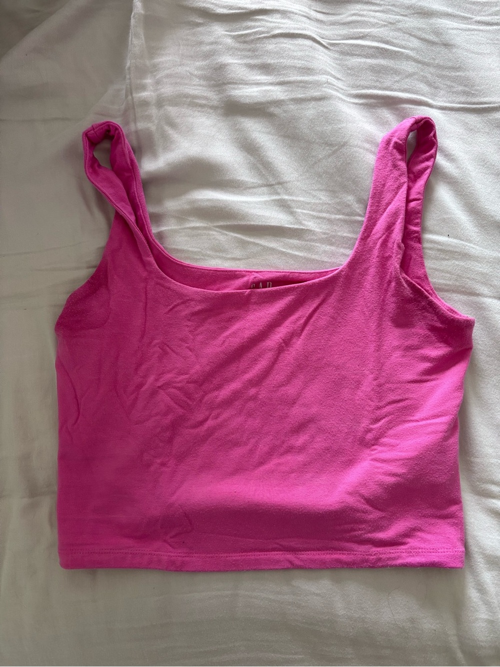 Gap Pink Tank Crop Top